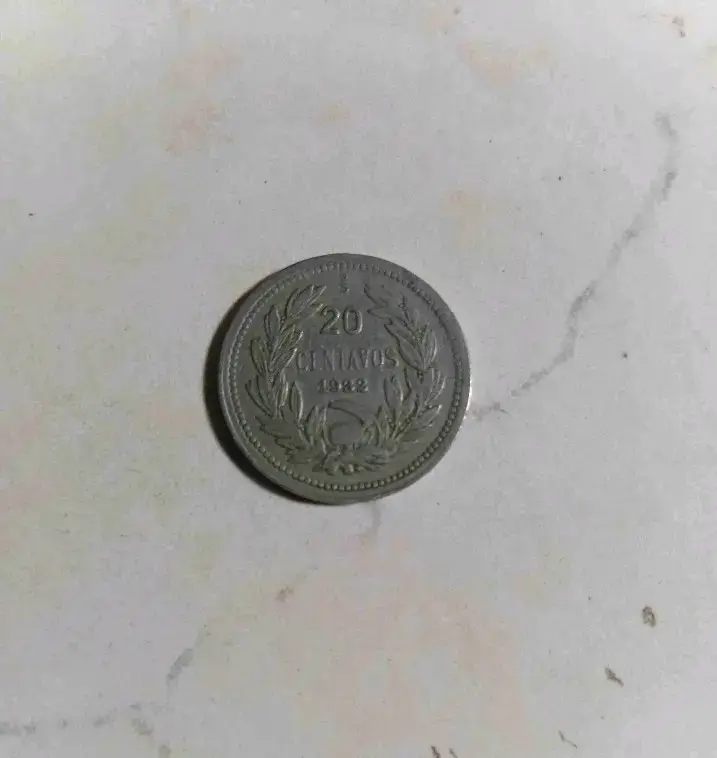 Moneda de 20 centavos de 1982