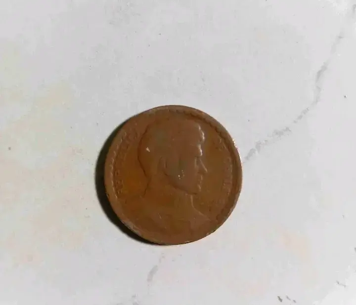 Moneda antigua de un peso 1942 - 2