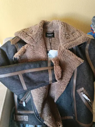 Chaqueta de invierno con forro de borrego Only - miniatura 2