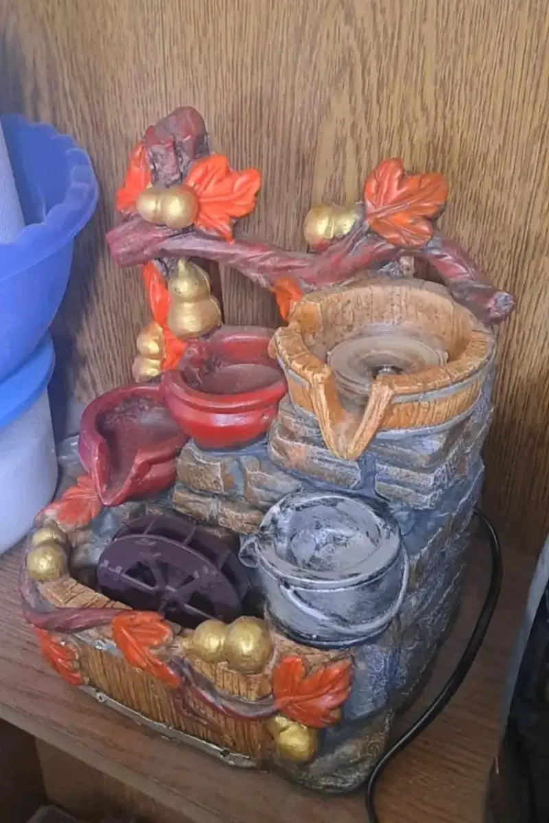Fuente decorativa de agua