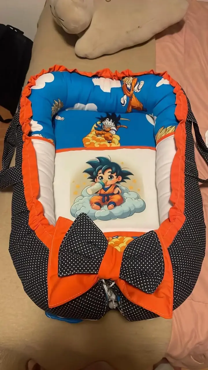Nido colecho para bebé temática Dragon Ball