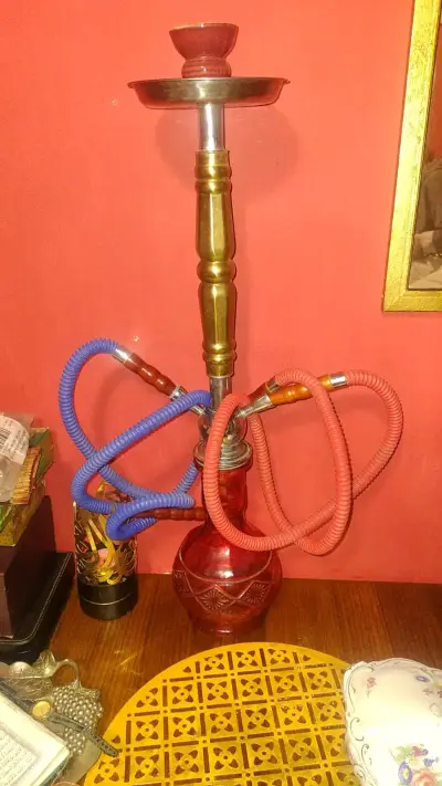 Set de dos pipas de agua decorativas - miniatura 3