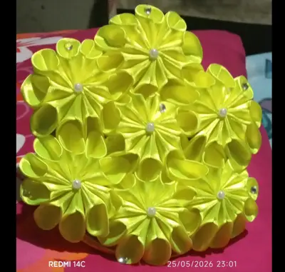 Ramo de flores eternas decorativas - miniatura 5