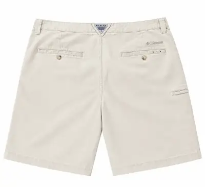 Shorts beige Columbia PFG para hombre - miniatura 2