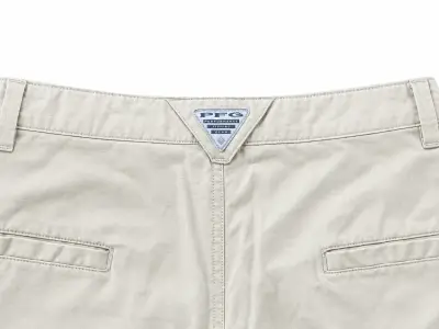 Shorts beige Columbia PFG para hombre - miniatura 3