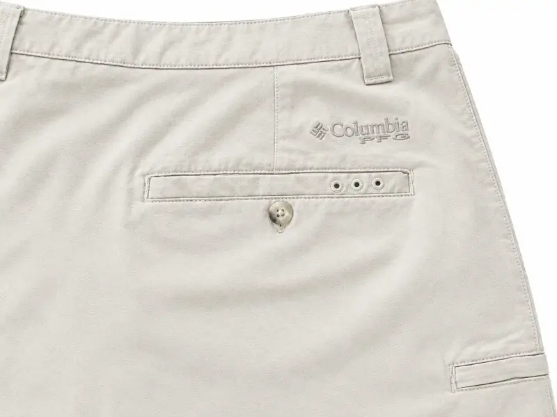 Shorts beige Columbia PFG para hombre - 4