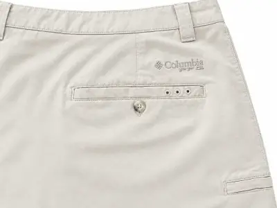 Shorts beige Columbia PFG para hombre - miniatura 4