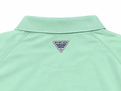 Polera Polo Verde Columbia PFG para Hombre - miniatura 4