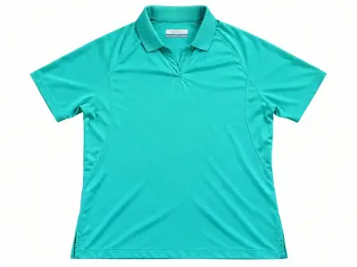 Polera Polo Columbia Verde Omni-Freeze - miniatura 1