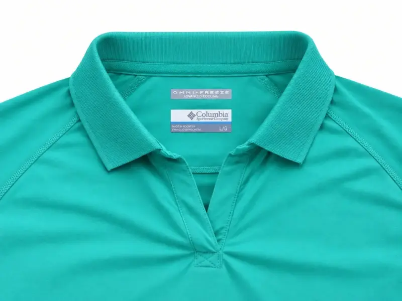 Polera Polo Columbia Verde Omni-Freeze - 3