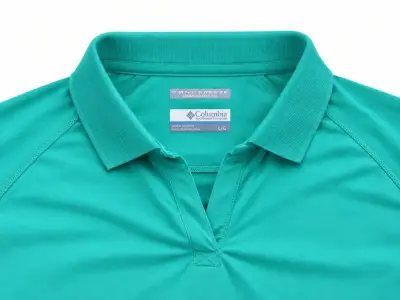 Polera Polo Columbia Verde Omni-Freeze - miniatura 3