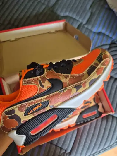 Zapatillas deportivas Air Max camuflaje naranja - miniatura 1