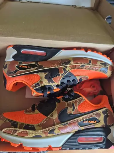 Zapatillas deportivas Air Max camuflaje naranja - miniatura 4