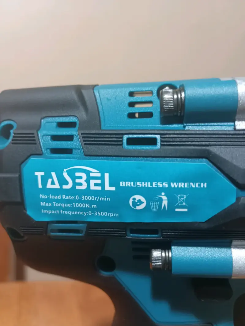 Llave de impacto inalámbrica Tasbel con batería de litio - 2