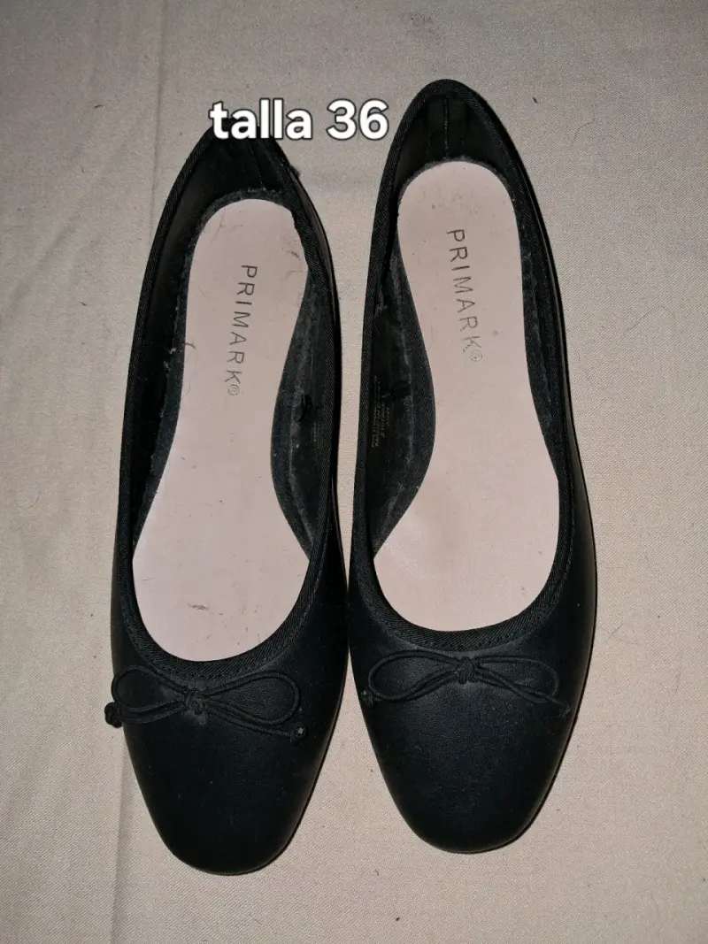 Bailarinas negras Primark talla 36
