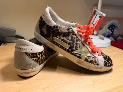 Zapatillas Golden Goose Leopardo Mujer - miniatura 1