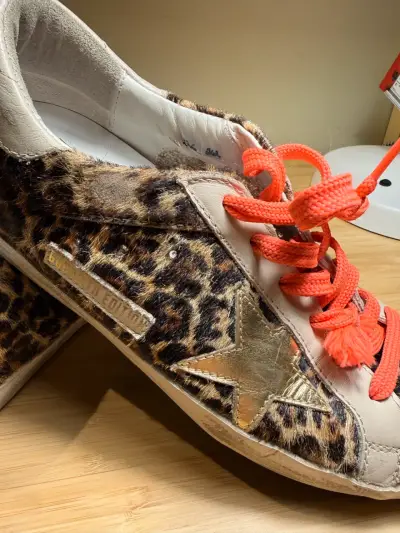 Zapatillas Golden Goose Leopardo Mujer - miniatura 3