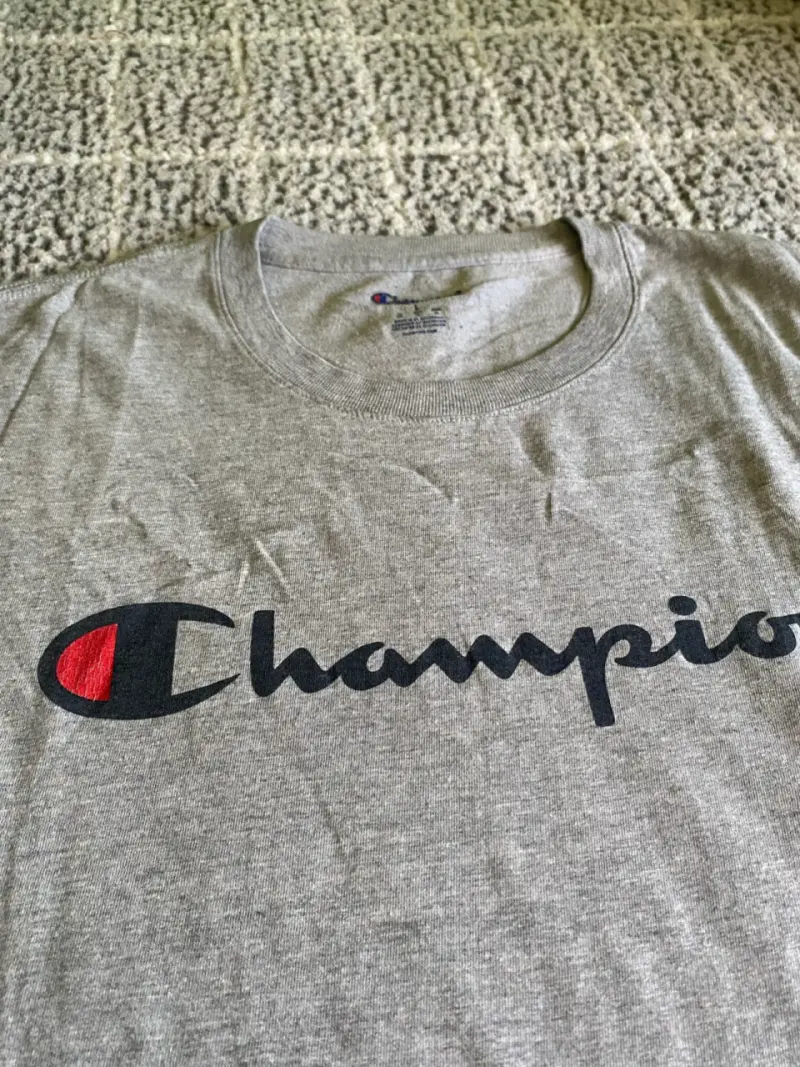 Polera gris Champion para hombre - 2