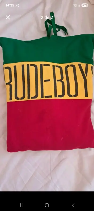 Polerón con capucha Rude Boys tricolor - miniatura 2