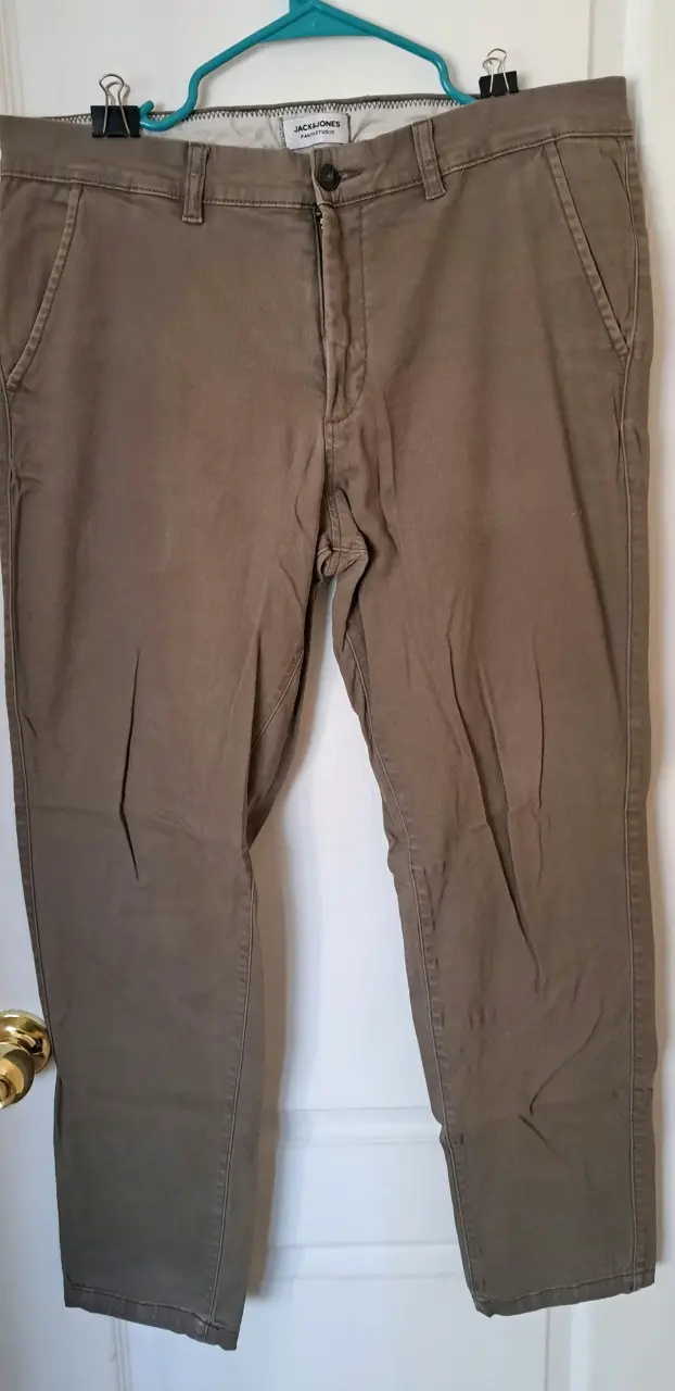 Pantalones Skinny Marrón Talla 46 Opposite - 4