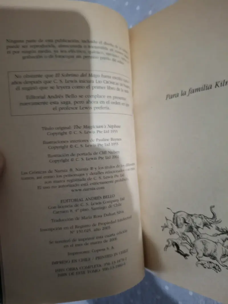 Libro Las Crónicas de Narnia: El Sobrino del Mago - 3
