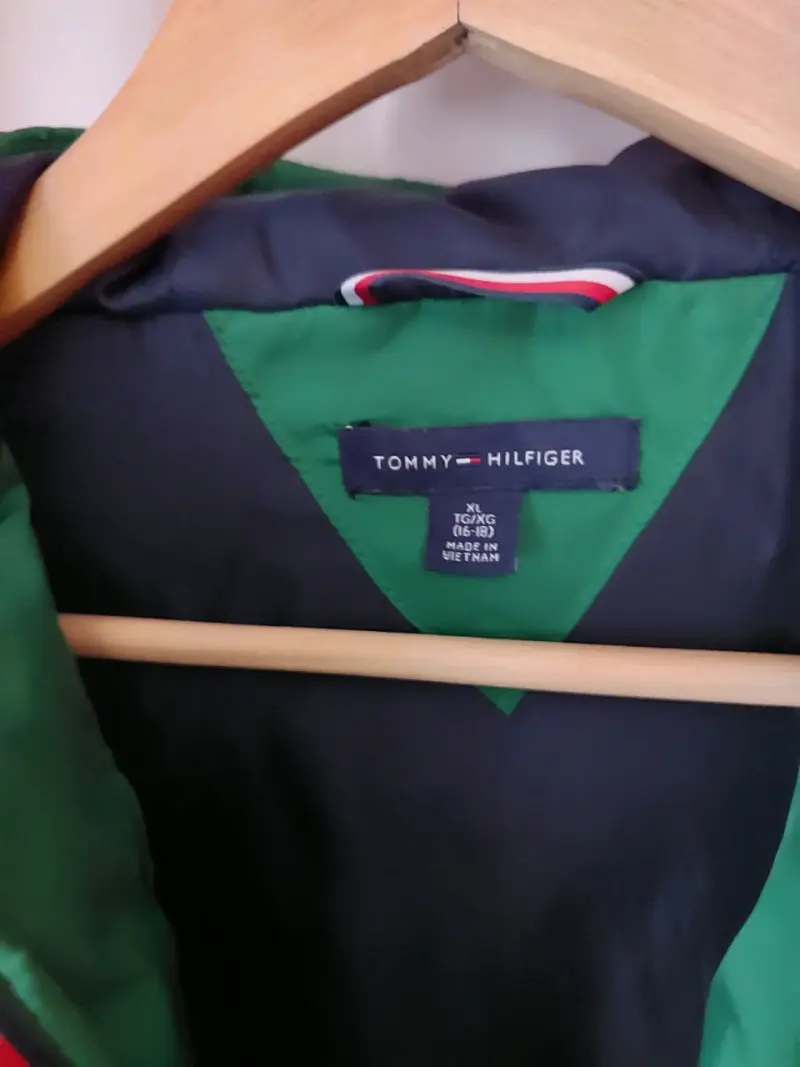 Chaqueta niño XL verde Tommy Hilfiger - 3
