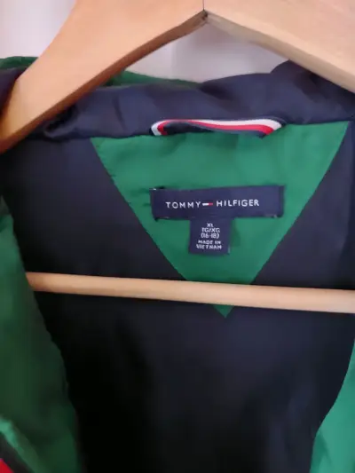 Chaqueta niño XL verde Tommy Hilfiger - miniatura 3