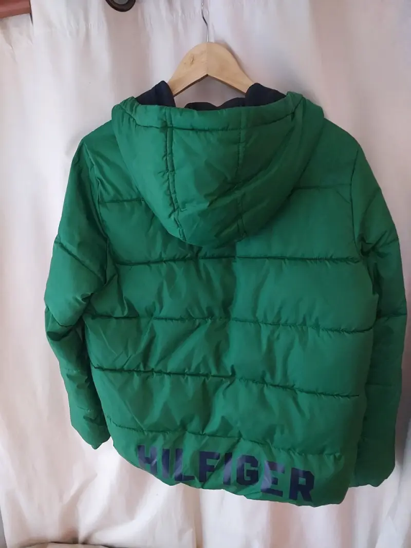 Chaqueta niño XL verde Tommy Hilfiger - 4