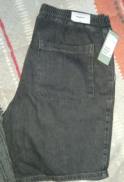 Shorts de mezclilla XL H&M Regular Fit - miniatura 1