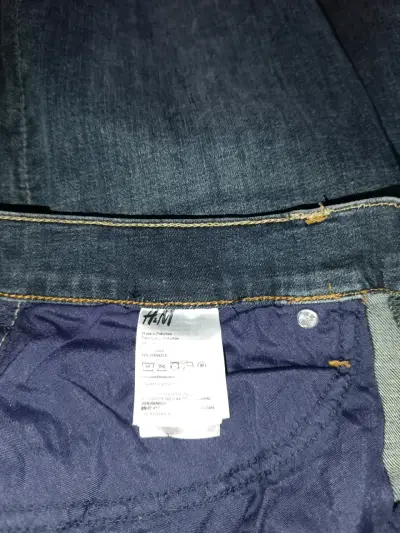Bermudas de mezclilla slim fit   H&M - miniatura 3