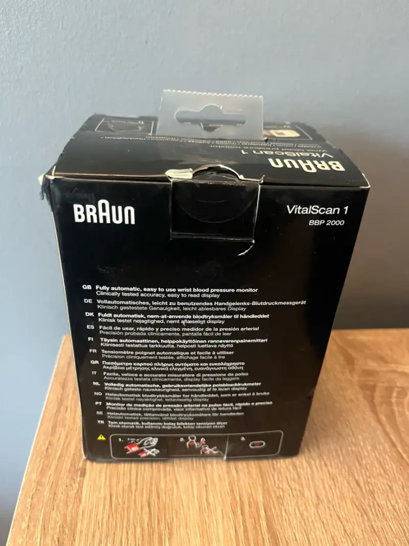 Monitor de Presión Arterial de Muñeca Braun VitalScan 1 - 4