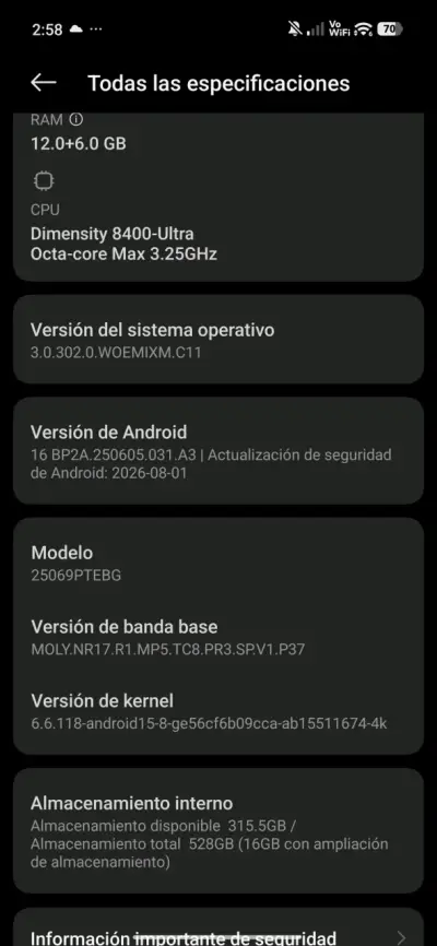Smartphone Xiaomi 15T - miniatura 3
