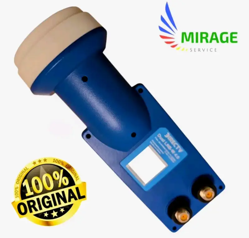 LNB Universal Dual DIRECTV para Antena Satelital
