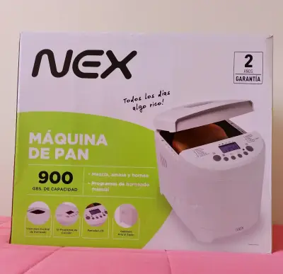 Máquina de Pan NEX 900g con Pantalla LCD - miniatura 1