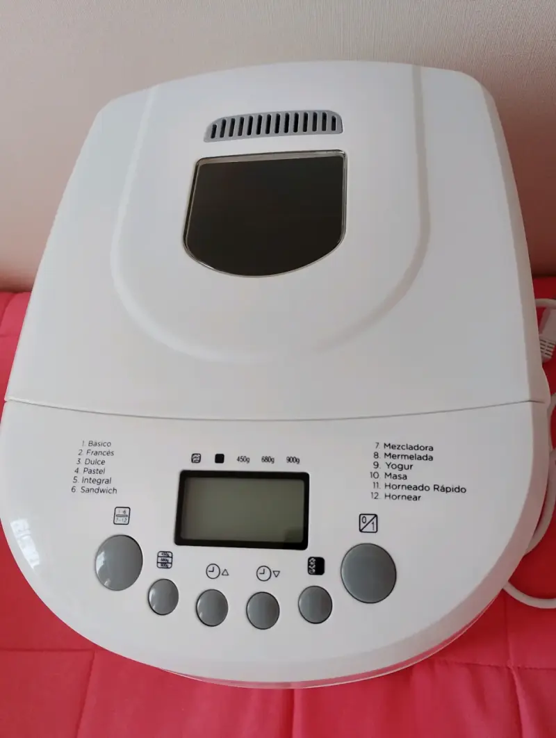 Máquina de Pan NEX 900g con Pantalla LCD - 3