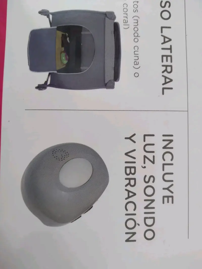Cuna corral Infanti plegable con cambiador - 3