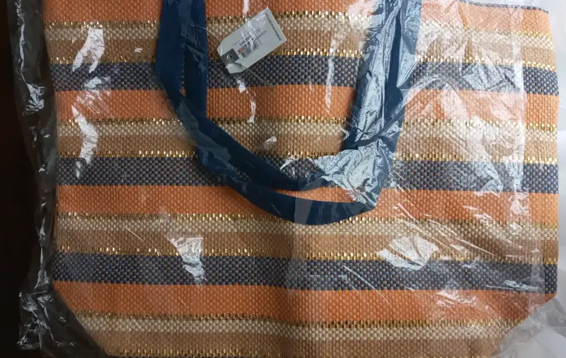 Bolso de playa a rayas ID London - 2
