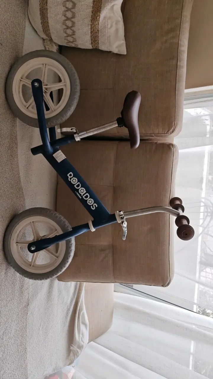 Bicicleta de Equilibrio para Niños Rodados Azul - 3