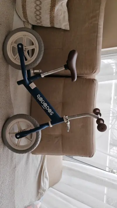 Bicicleta de Equilibrio para Niños Rodados Azul - miniatura 3
