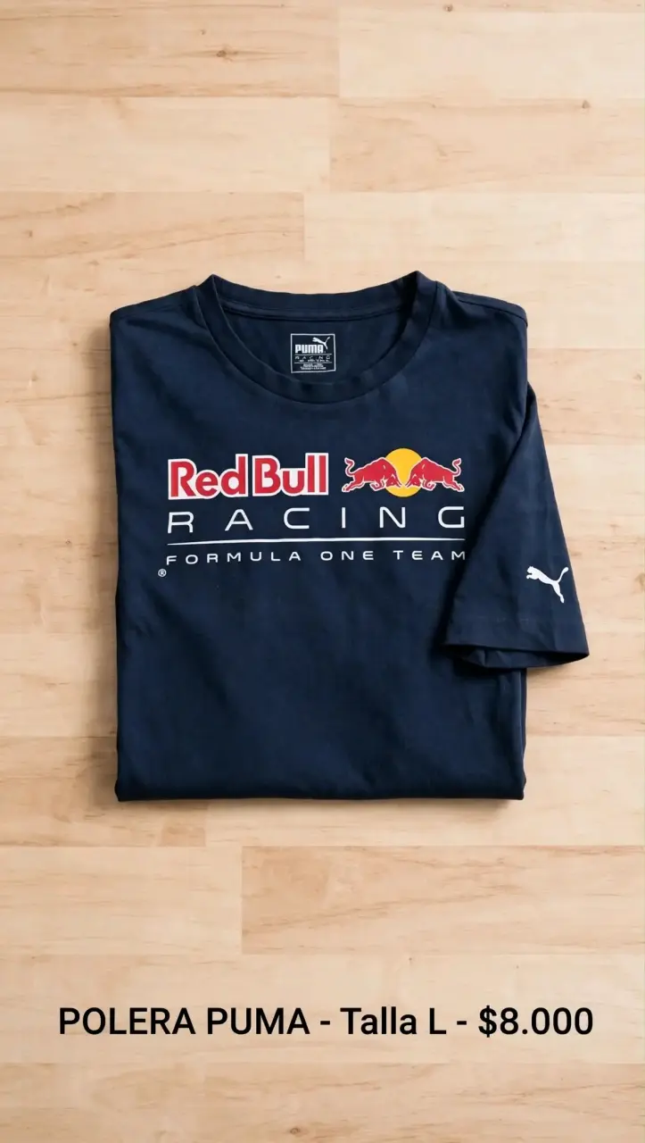 Polera Puma Red Bull Racing Talla L