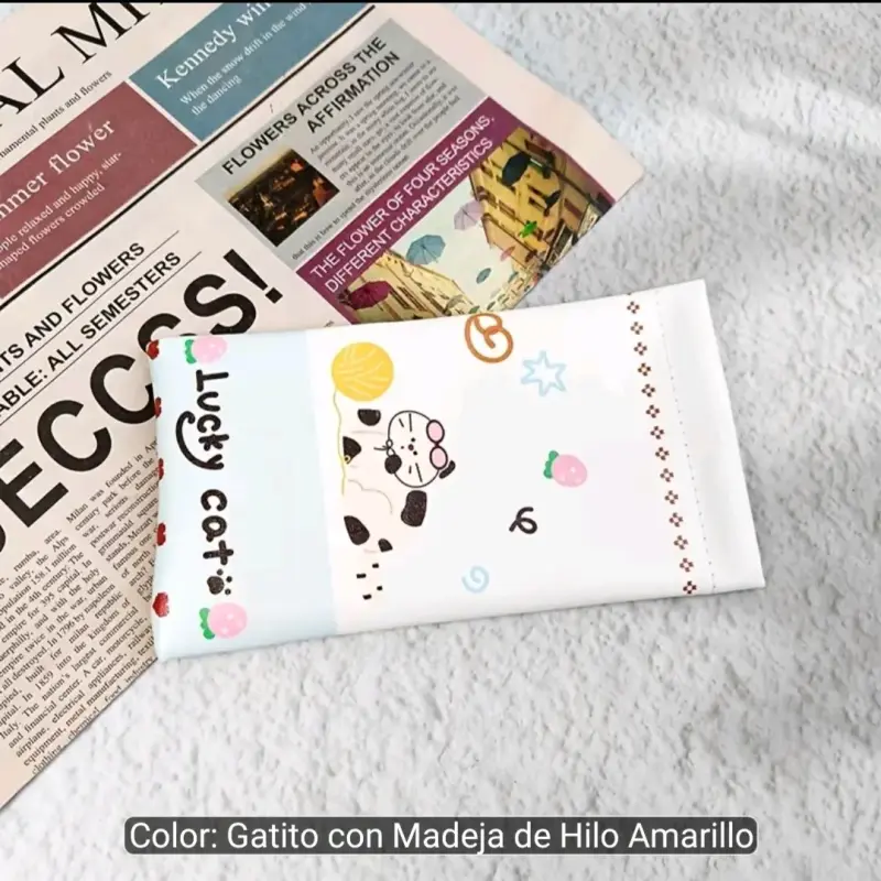 Funda para gafas con diseño de gatito - 2