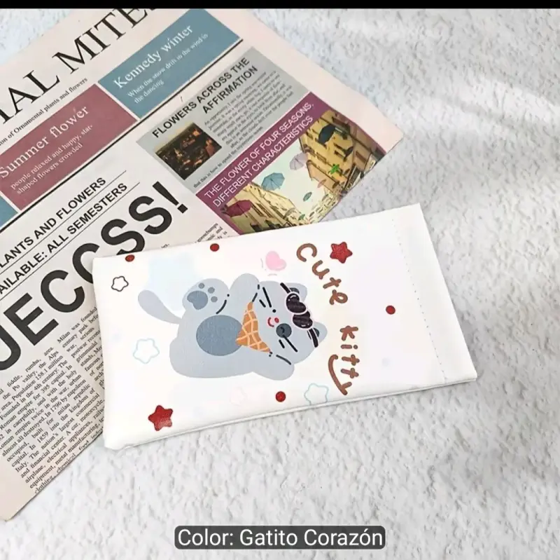 Funda para gafas con diseño de gatito - 3