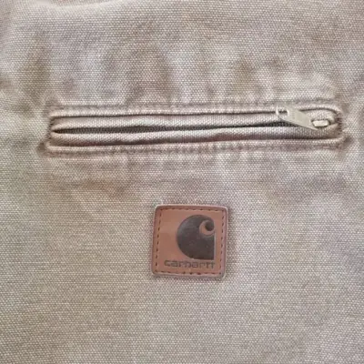 Chaqueta Carhartt con capucha beige talla S hombre - miniatura 3