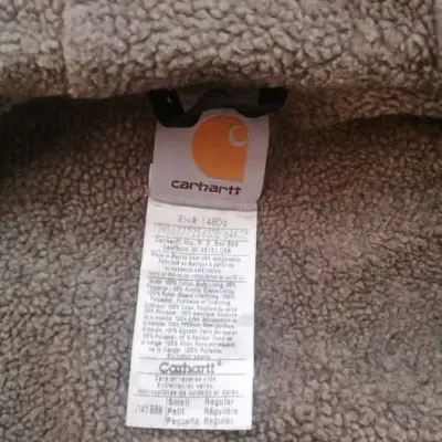Chaqueta Carhartt con capucha beige talla S hombre - miniatura 6