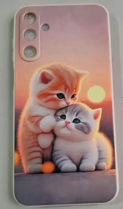 Funda para Galaxy S21 FE 5G con diseño de gatitos - miniatura 1