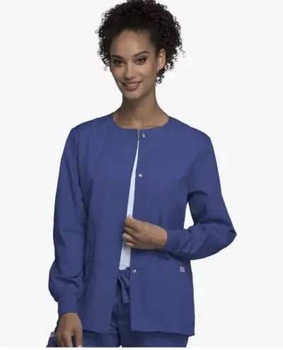 Chaqueta azul enfermeria - miniatura 1