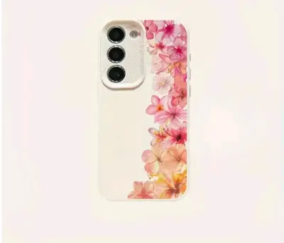 Funda floral para celular con diseño de flores - miniatura 2