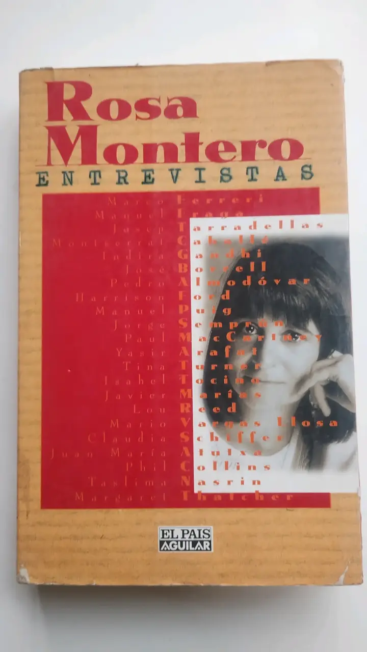 Libro 'Entrevistas' de Rosa Montero - 1