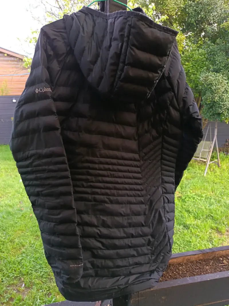 Chaqueta larga negra Columbia Omni-Heat - 3
