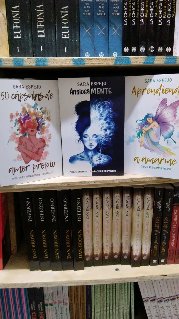 Pack de libros de Sara Espejo sobre amor propi